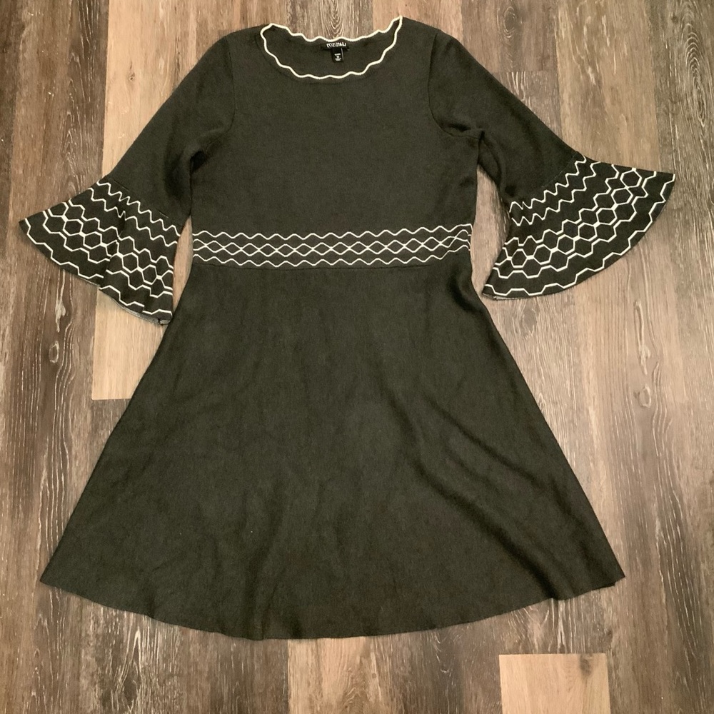 Roz & Ali Plus Size Sweater Dress